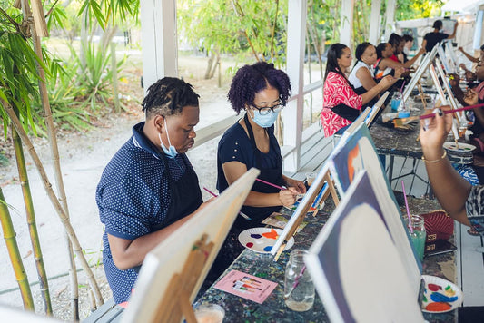 Couple Painting Ideas for Valentine’s Day in San Juan
