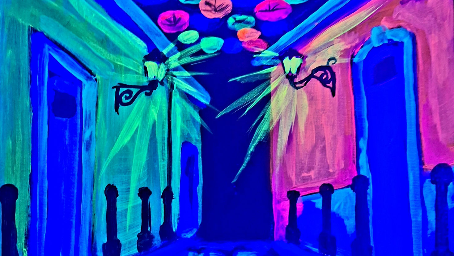 $49 NEON PAINT NIGHT 8pm-10pm